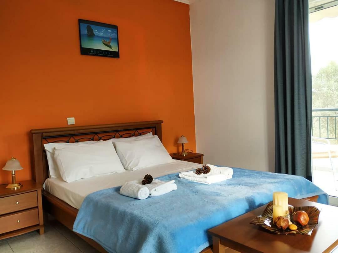 Marmaron Rooms Агиокампос Экстерьер фото